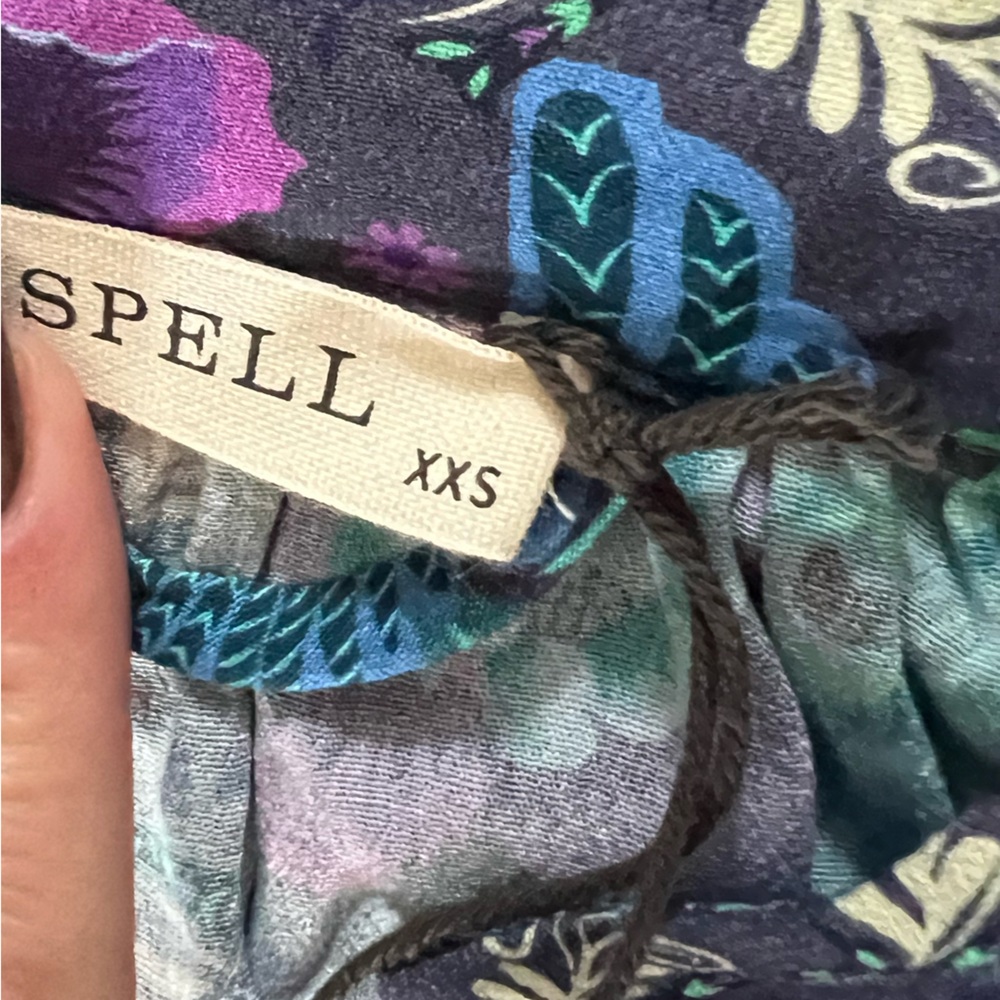 NWT Spell Boheme Button Through Baltic Dress - Picture 11 of 16
